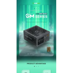 Блок питания GAMEMAX GM-600 Modular UA