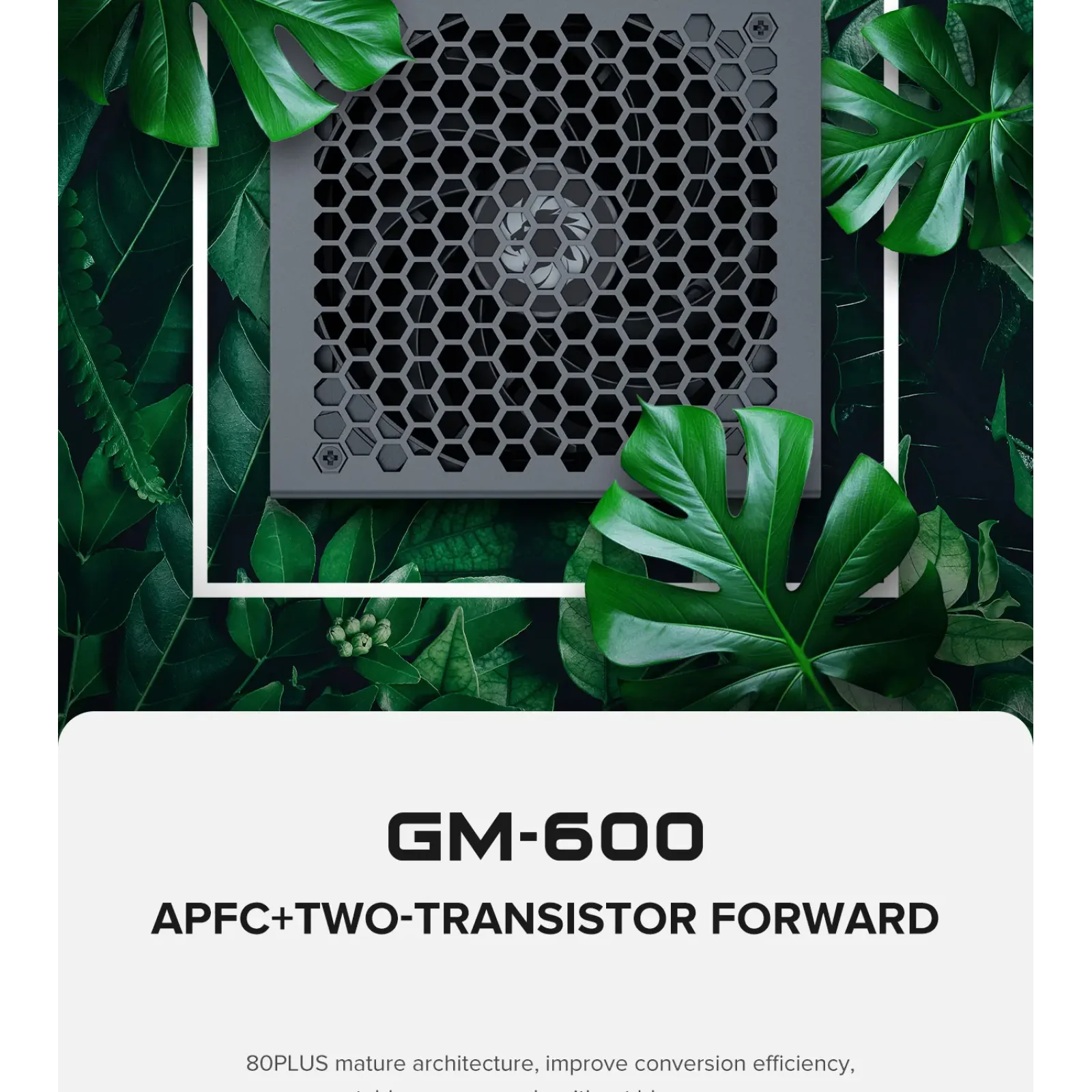 Блок питания GAMEMAX GM-600 Modular UA