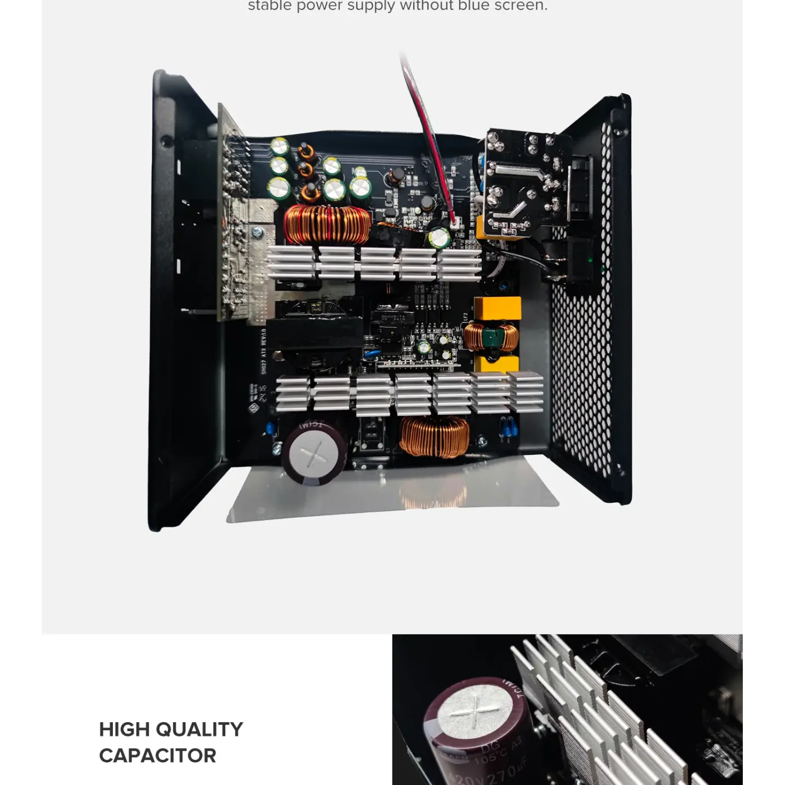 Блок питания GAMEMAX GM-600 Modular UA