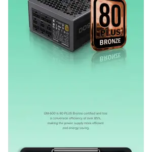 Блок живлення GAMEMAX GM-600 Modular UA