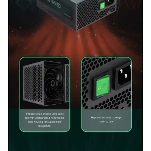 Блок живлення GAMEMAX GM-600 Modular UA