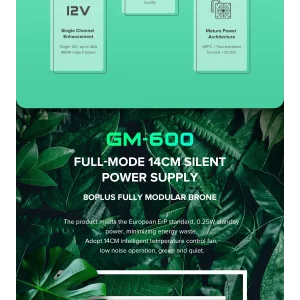 Блок питания GAMEMAX GM-600 Modular white UA