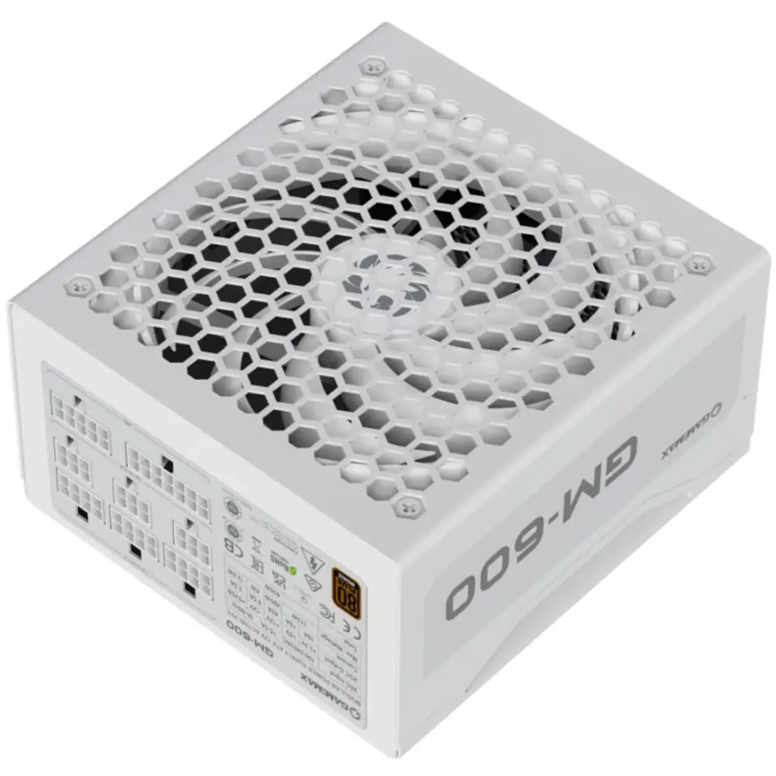 Блок питания GAMEMAX GM-600 Modular white UA