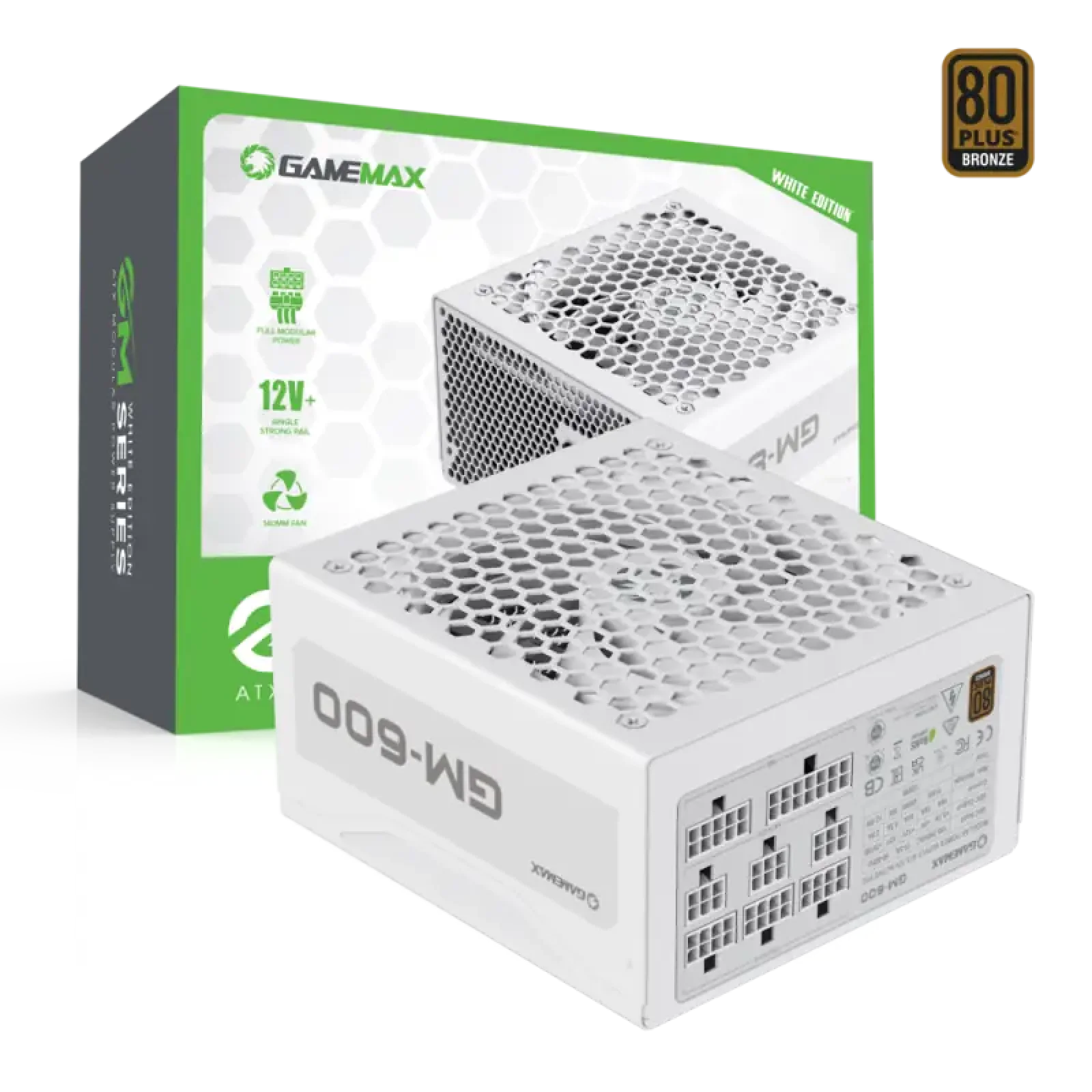 Блок питания GAMEMAX GM-600 Modular white UA