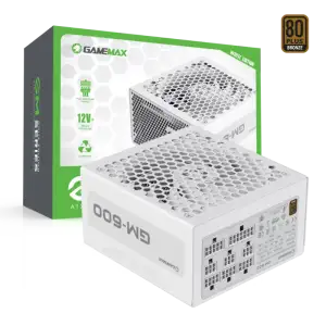 Блок живлення GAMEMAX GM-600 Modular white UA