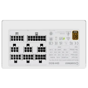 Блок питания GAMEMAX GM-600 Modular white UA