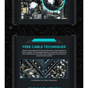 Блок живлення GameMax RGB-1300 WH (ATX3.1 PCIe5.1) UA