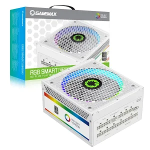 Блок живлення GameMax RGB-1300 WH (ATX3.1 PCIe5.1) UA