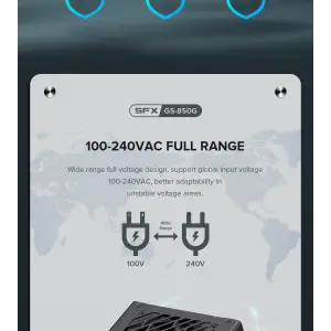 Блок живлення GAMEMAX GS-850G Black UA