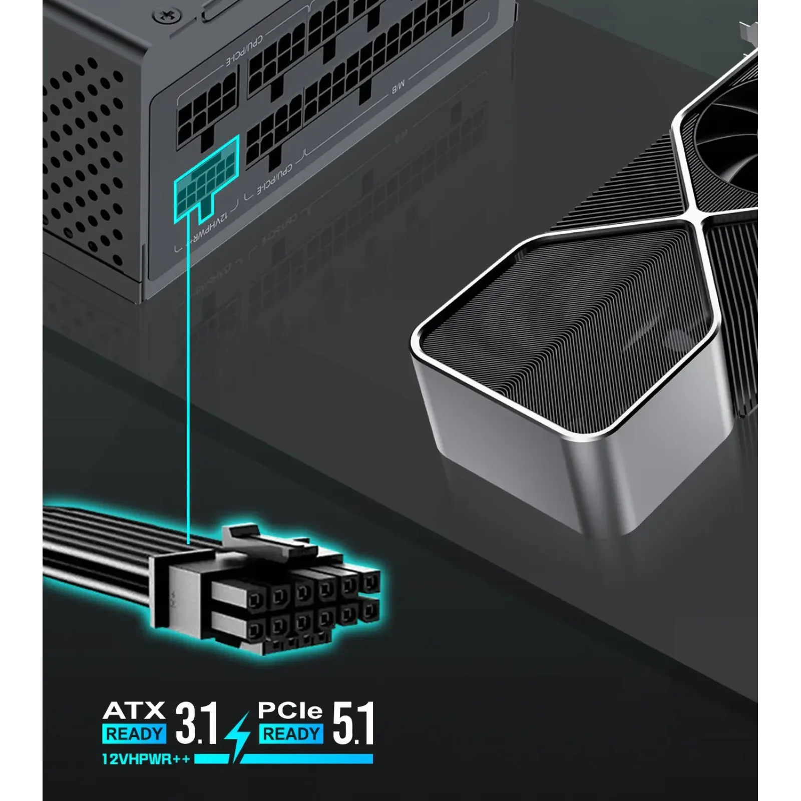 Блок живлення GAMEMAX GS-850G Black UA