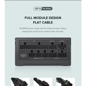 Блок живлення GAMEMAX GS-850G Black UA