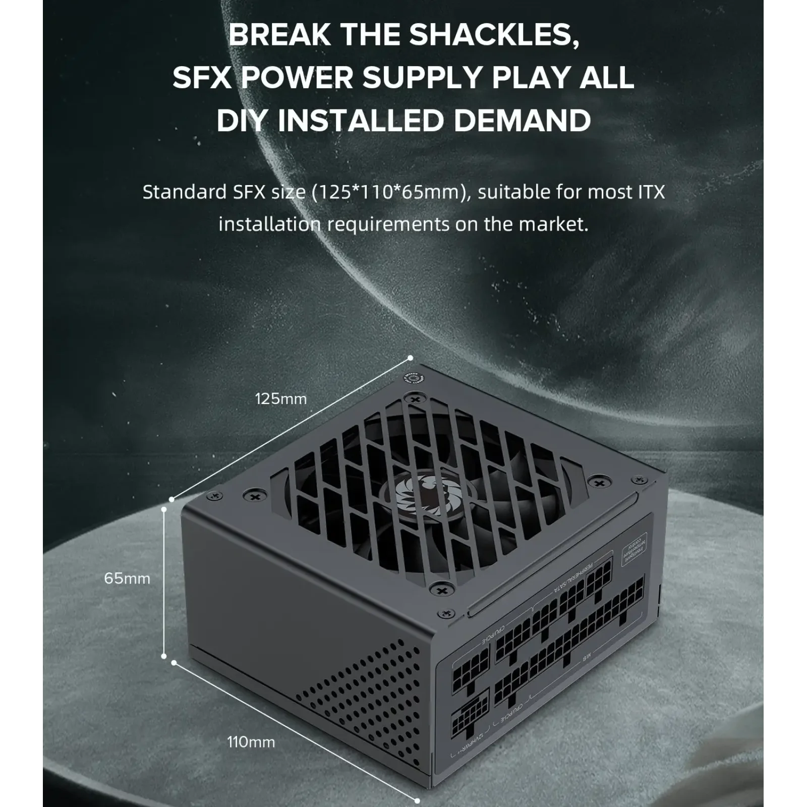 Блок живлення GAMEMAX GS-850G Black UA