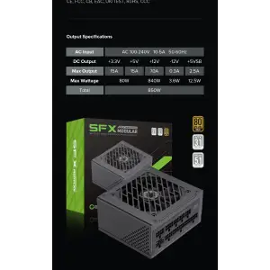 Блок живлення GAMEMAX GS-850G Black UA