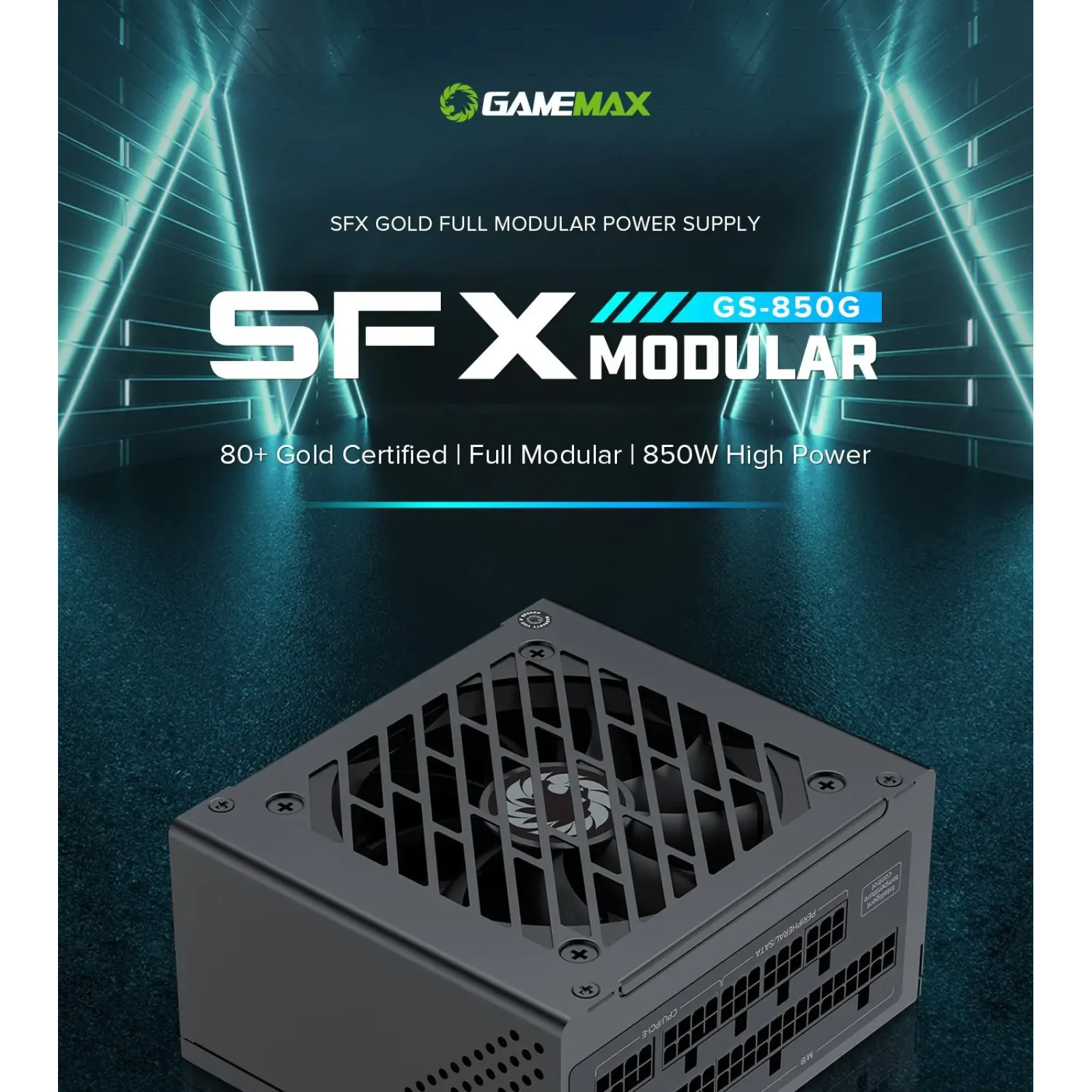 Блок живлення GAMEMAX GS-850G Black UA