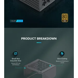 Блок живлення GAMEMAX GS-750G Black UA