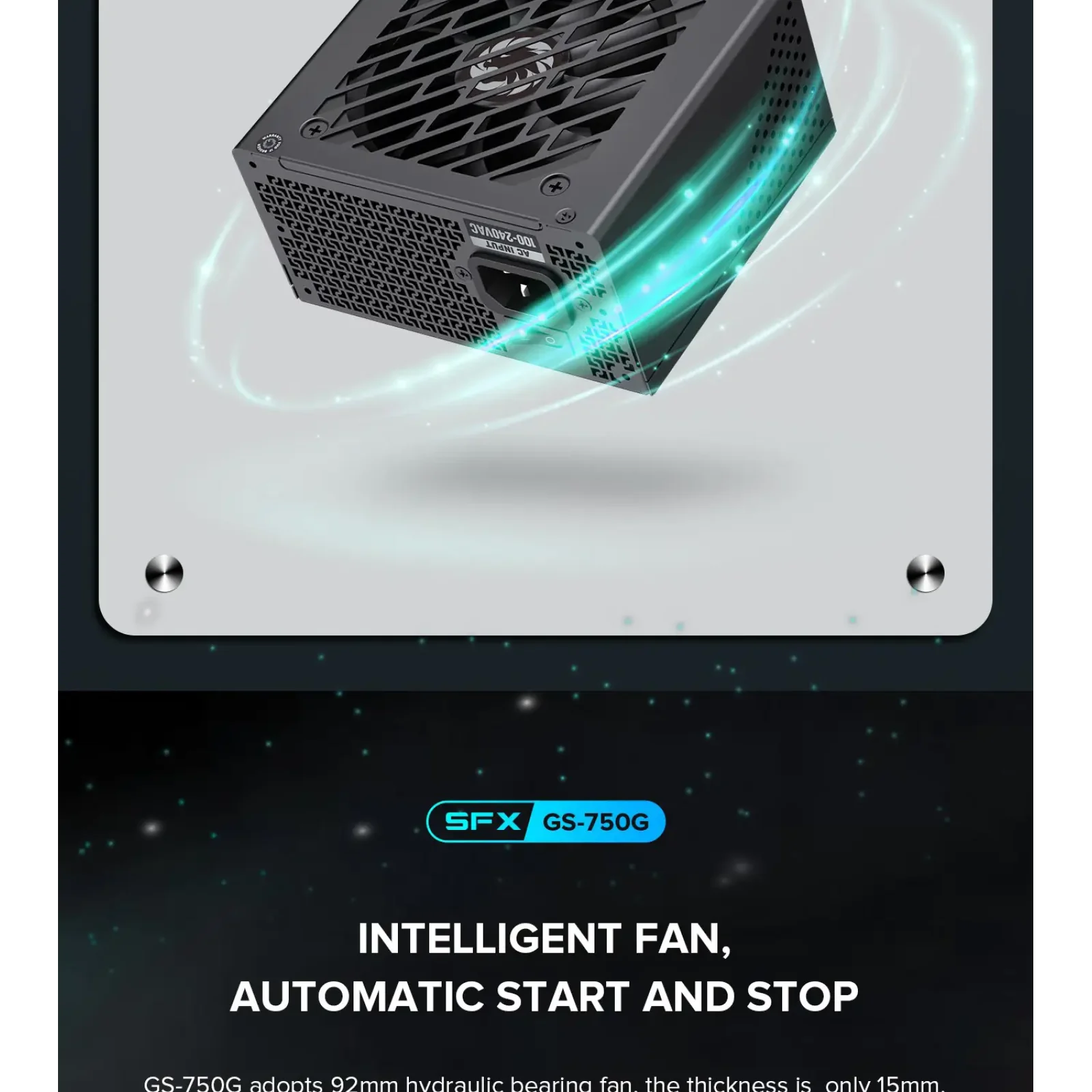 Блок живлення GAMEMAX GS-750G Black UA