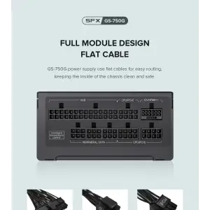 Блок живлення GAMEMAX GS-750G Black UA