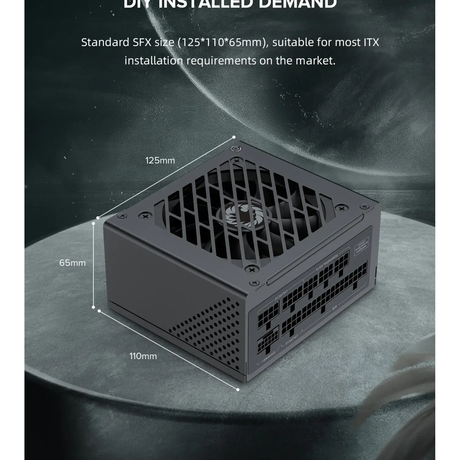 Блок живлення GAMEMAX GS-750G Black UA