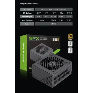 Блок живлення GAMEMAX GS-750G Black UA