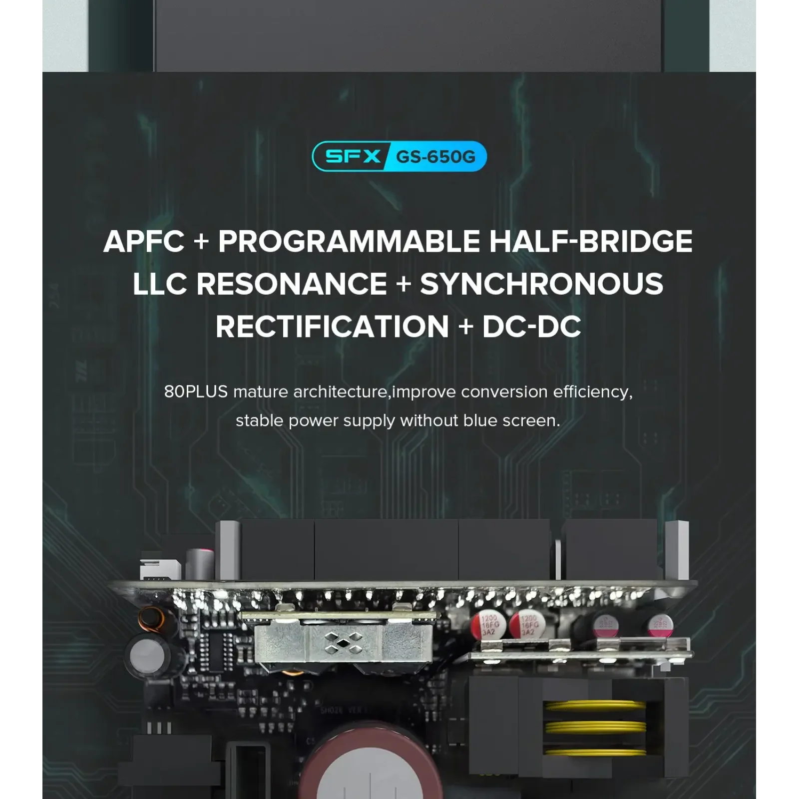 Блок живлення GAMEMAX GS-650G Black UA