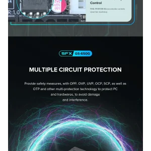 Блок живлення GAMEMAX GS-650G Black UA