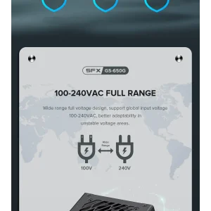 Блок живлення GAMEMAX GS-650G Black UA