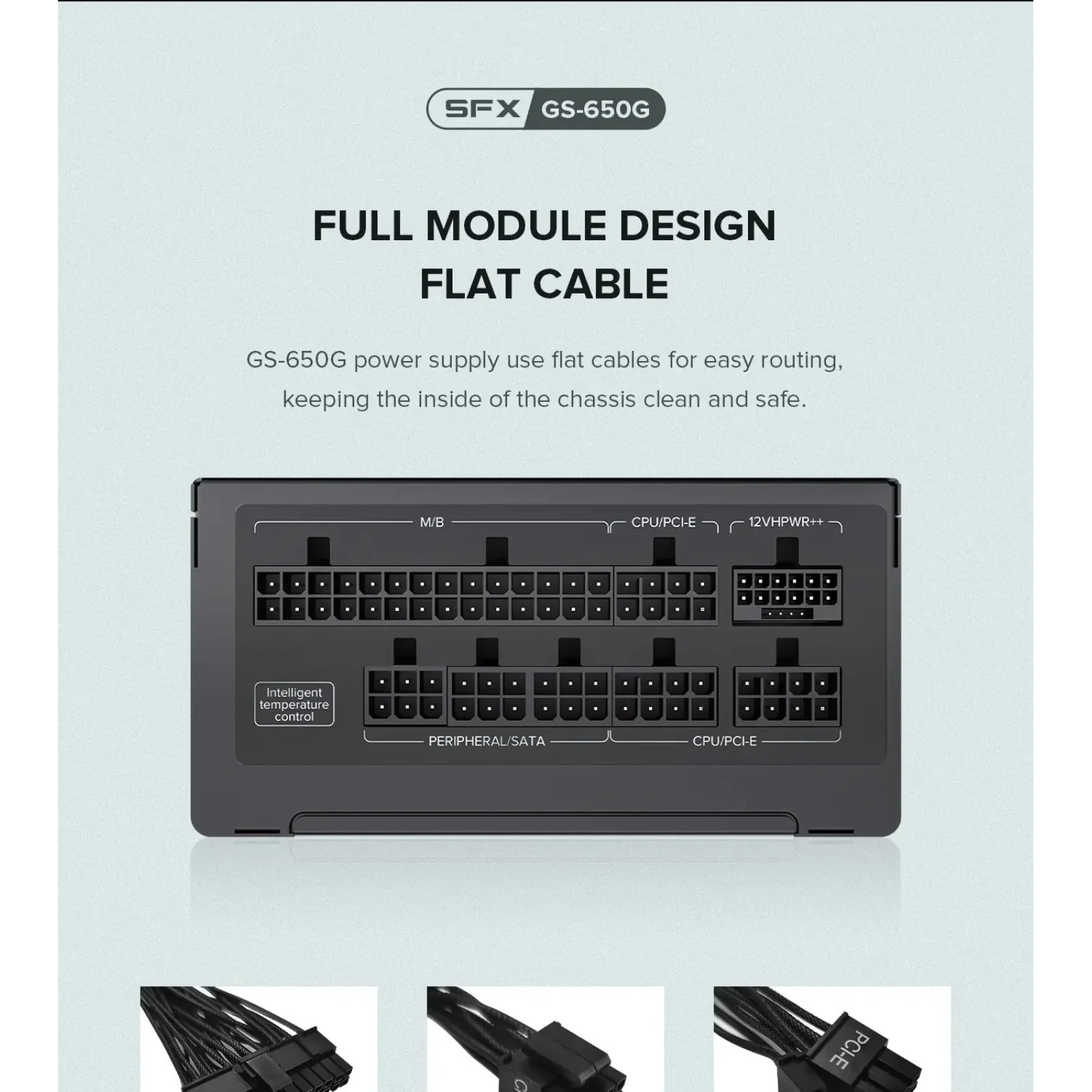 Блок живлення GAMEMAX GS-650G Black UA