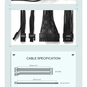 Блок живлення GAMEMAX GS-650G Black UA