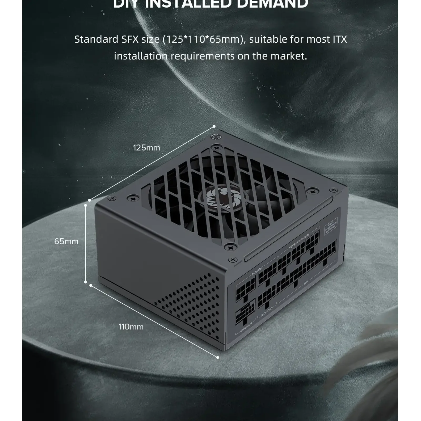 Блок живлення GAMEMAX GS-650G Black UA