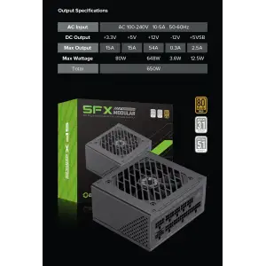 Блок живлення GAMEMAX GS-650G Black UA
