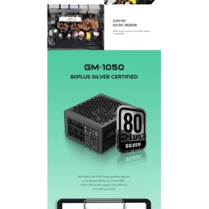 Блок питания GameMax GM-1050 Modular UA