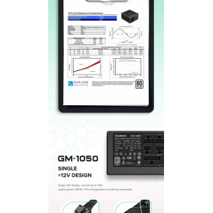 Блок питания GameMax GM-1050 Modular UA