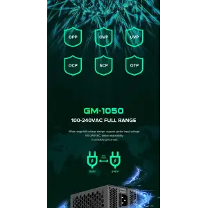 Блок живлення GameMax GM-1050 Modular UA