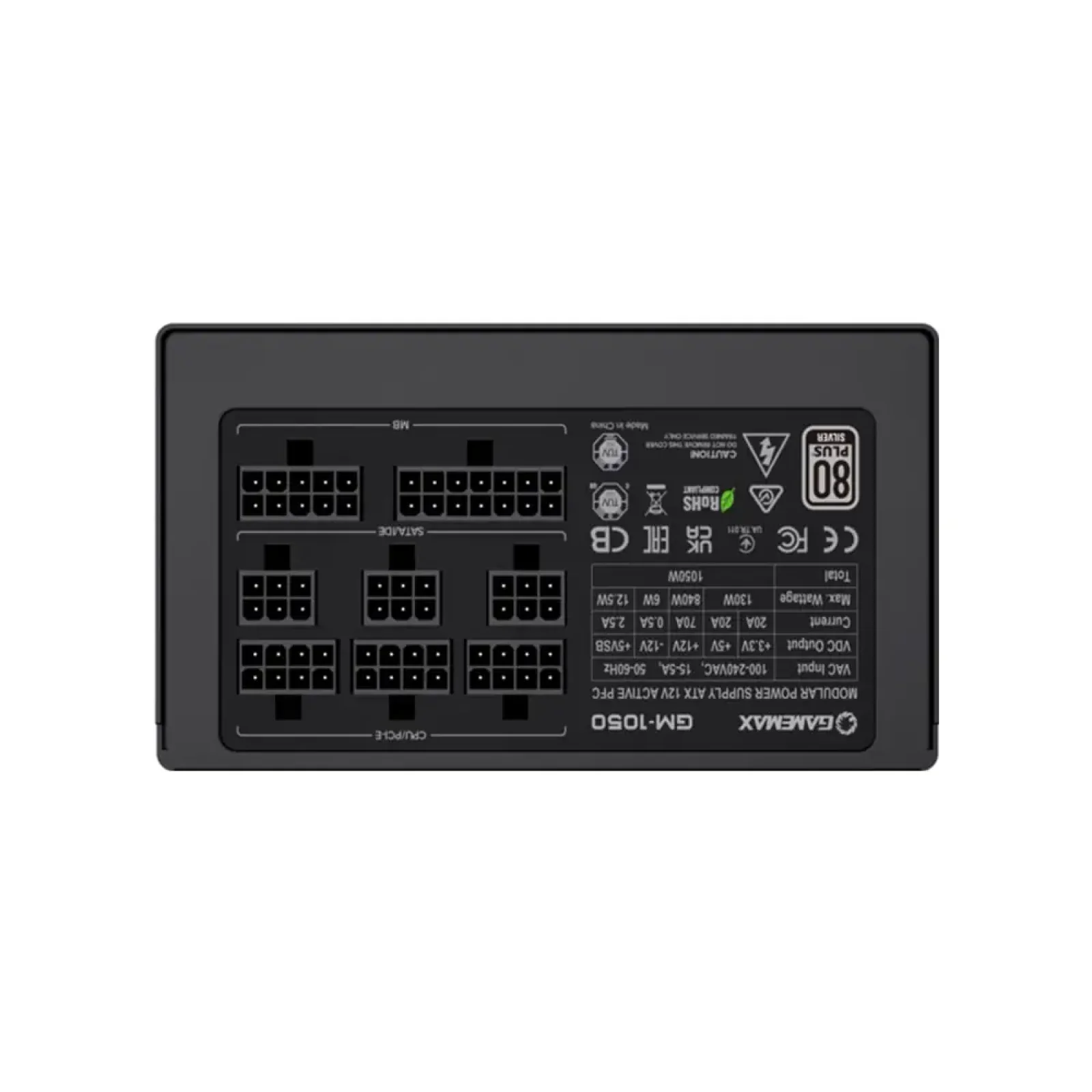 Блок питания GameMax GM-1050 Modular UA