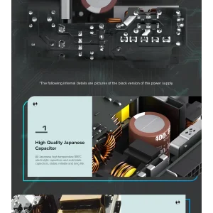 Блок живлення GAMEMAX GS-850G White UA