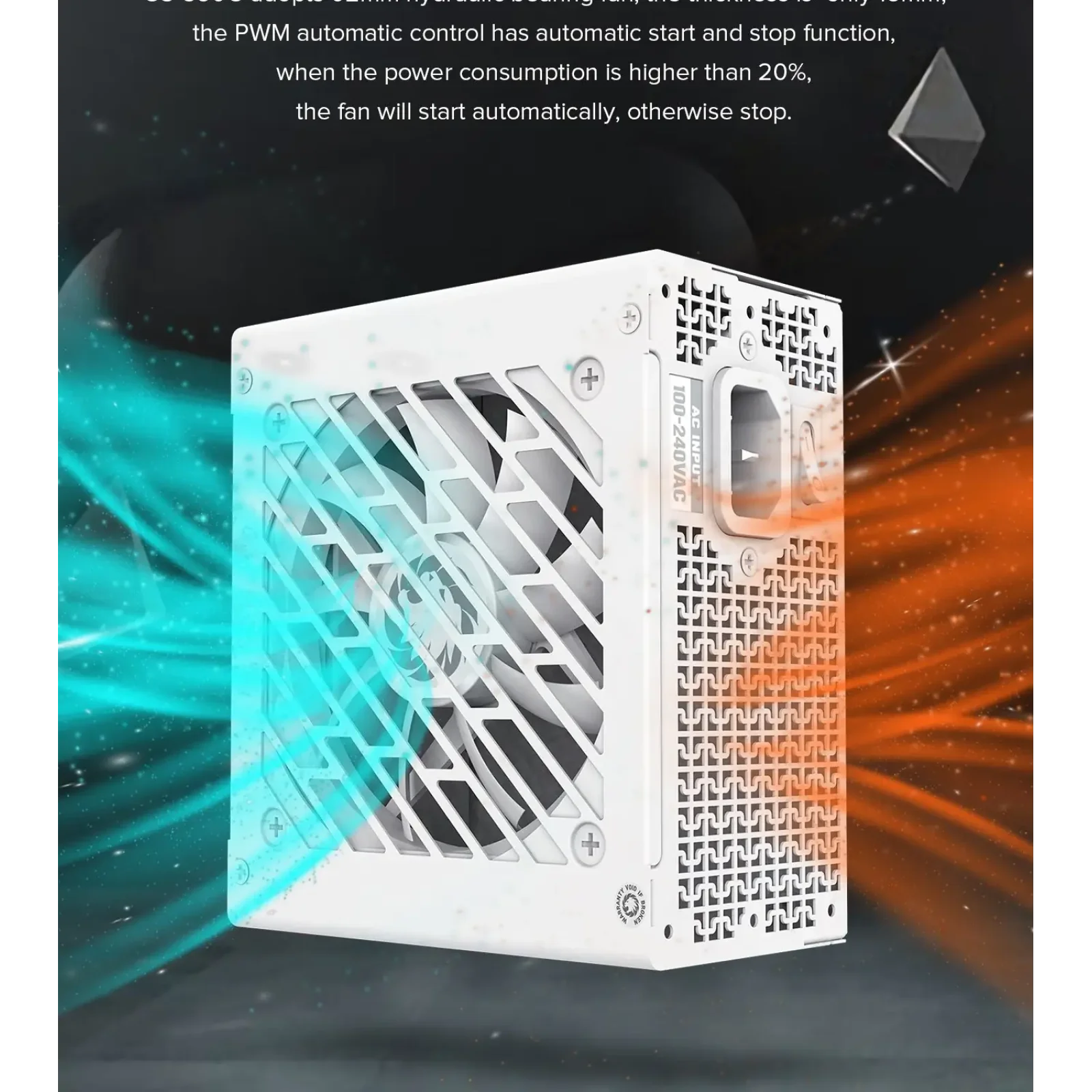 Блок живлення GAMEMAX GS-850G White UA