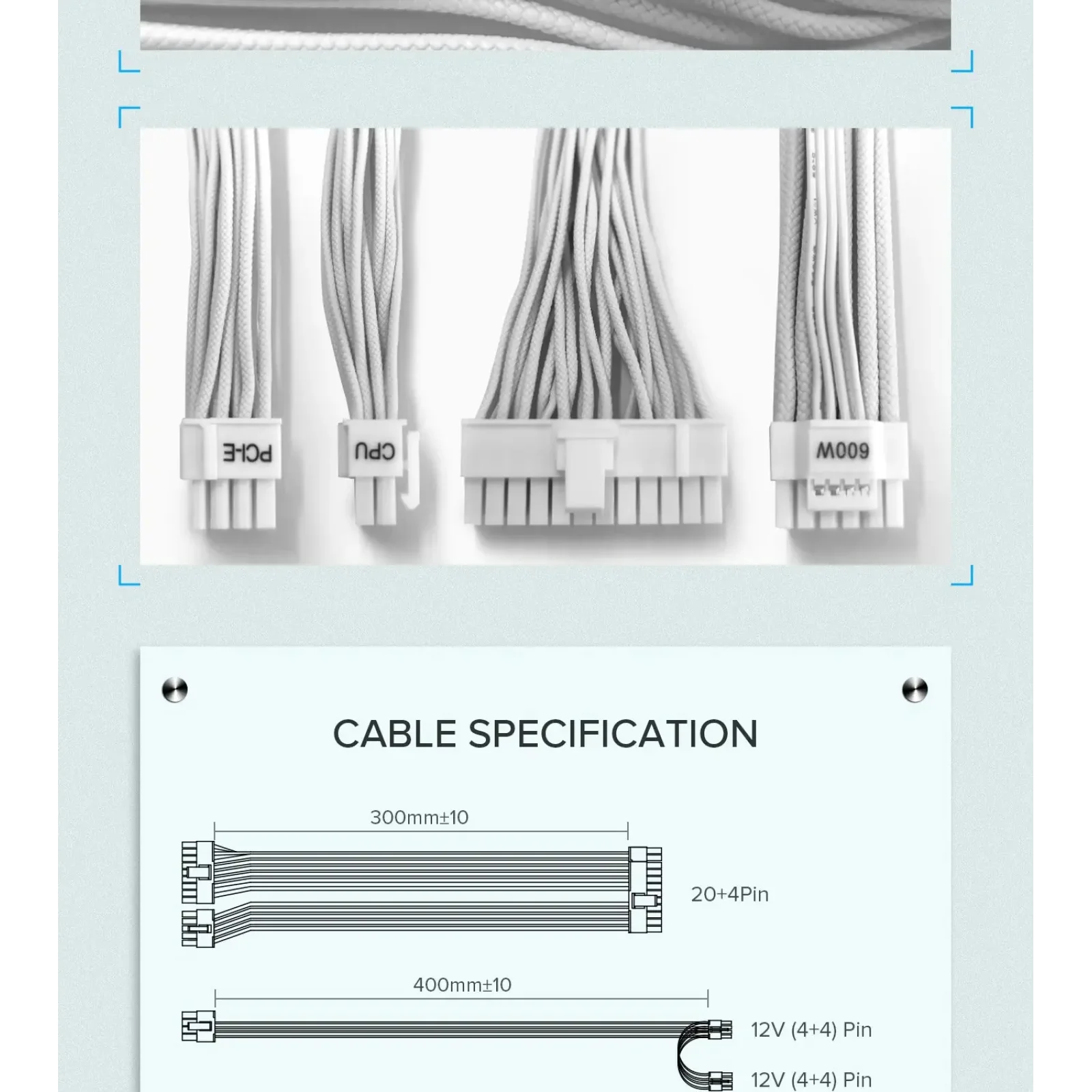 Блок живлення GAMEMAX GS-850G White UA