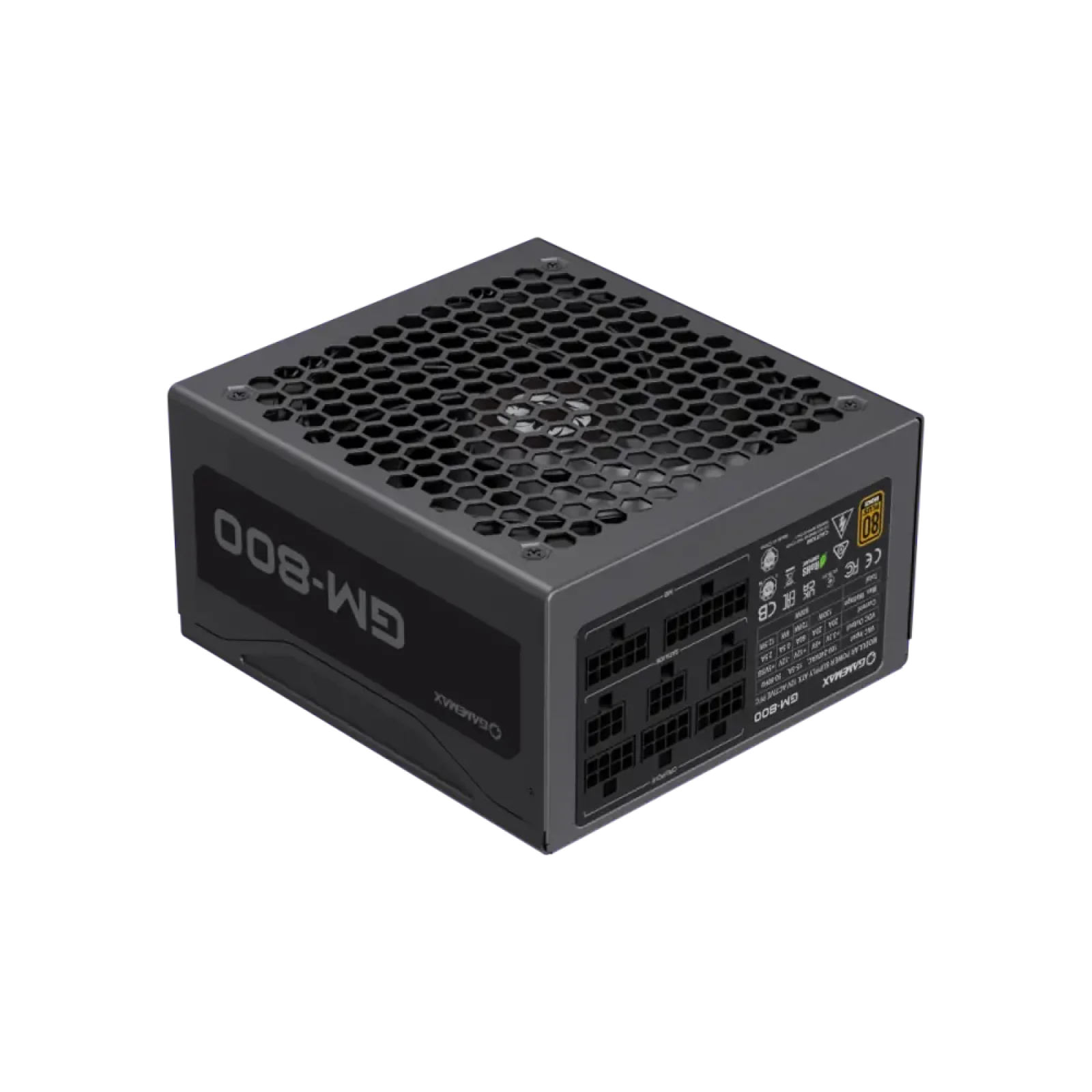 Блок питания GAMEMAX GM-800 Modular UA