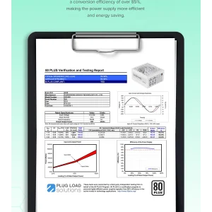Блок живлення GameMax GM-800 Modular White UA