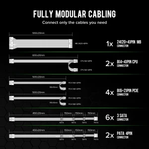 Блок питания GameMax GM-700 Modular UA