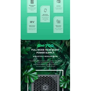 Блок питания GameMax GM-700 Modular UA