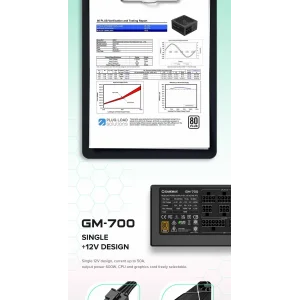 Блок питания GameMax GM-700 Modular UA