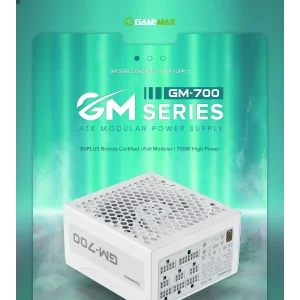 Блок питания GameMax GM-700 Modular white UA