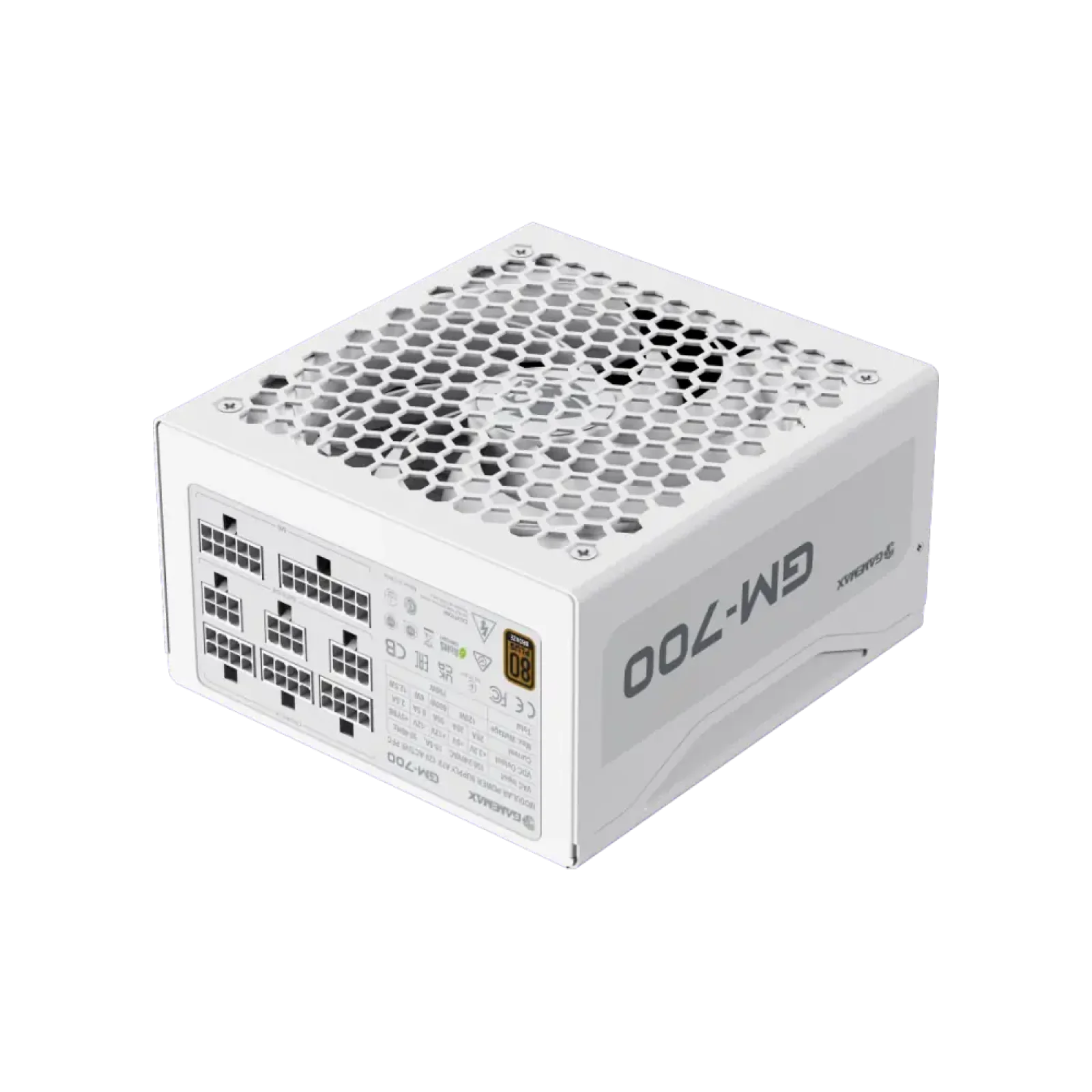 Блок питания GameMax GM-700 Modular white UA