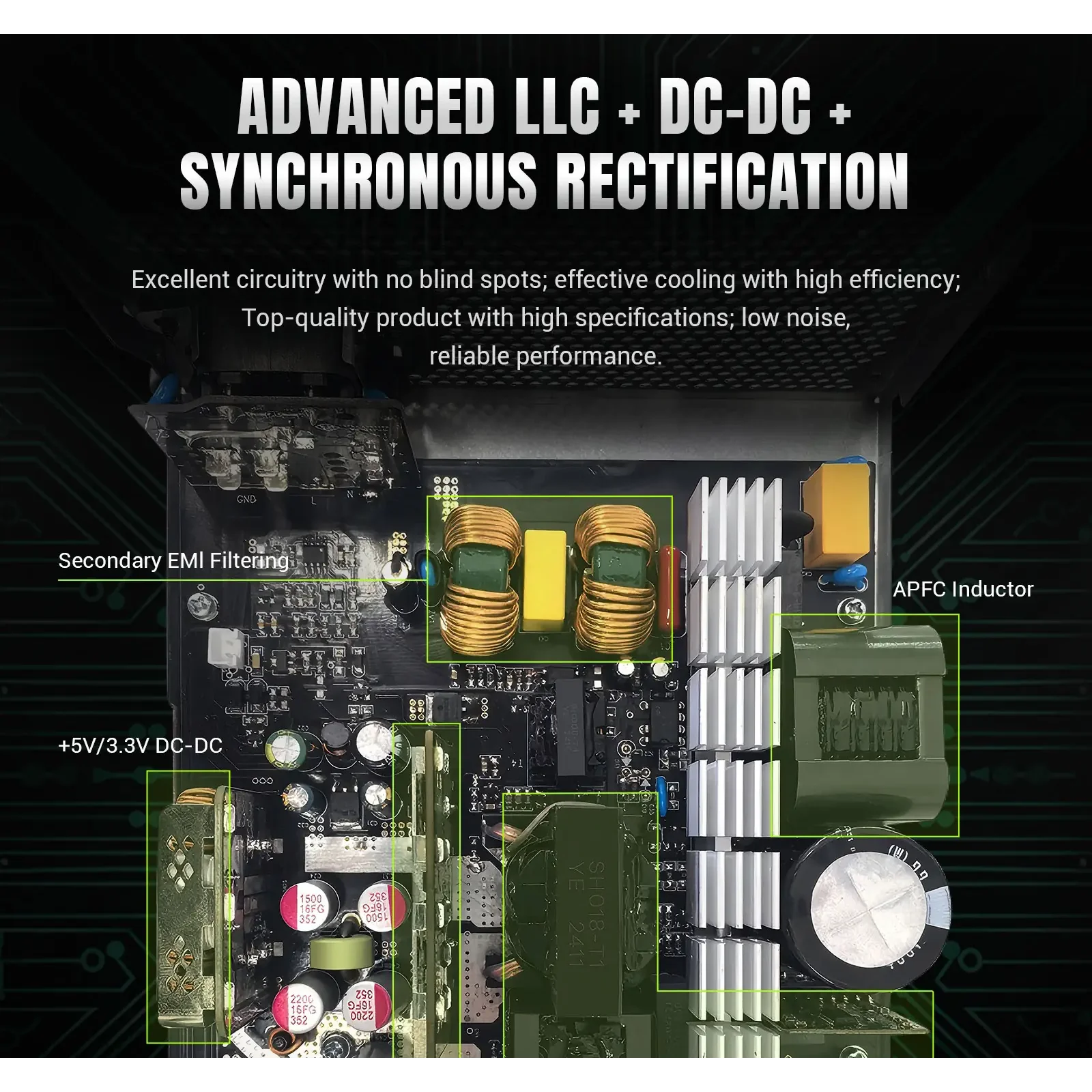 Блок живлення GameMax RGB PRO 1300P UA