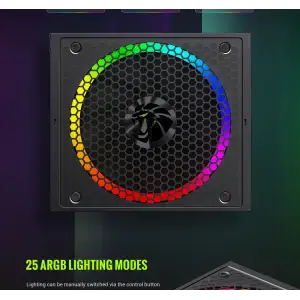 Блок питания GameMax RGB PRO 1300P UA