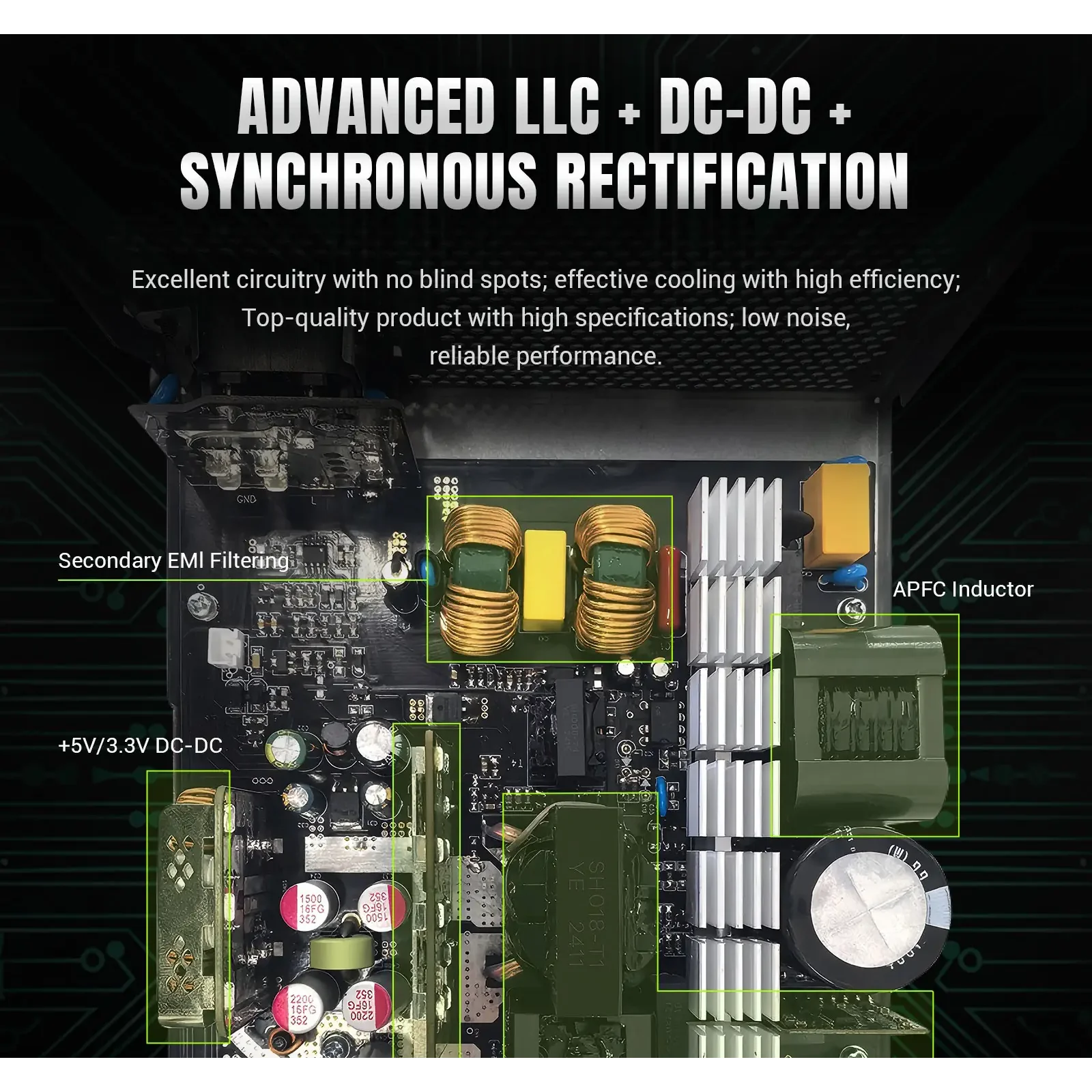 Блок живлення GameMax RGB PRO 850G UA