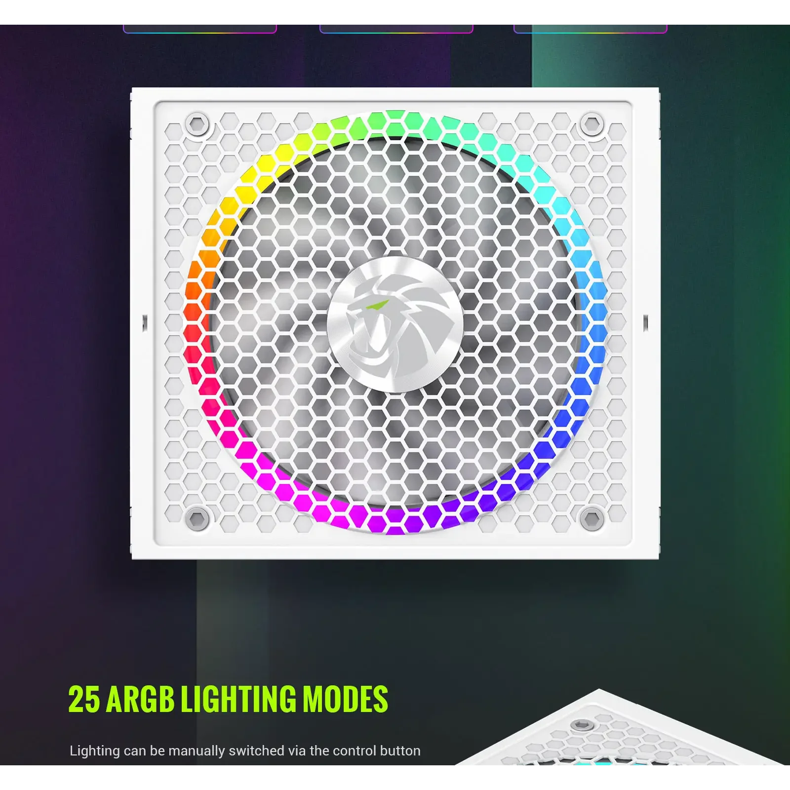 Блок живлення GameMax RGB PRO 850G WH UA