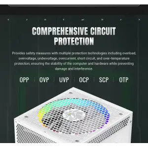 Блок живлення GameMax RGB PRO 850G WH UA