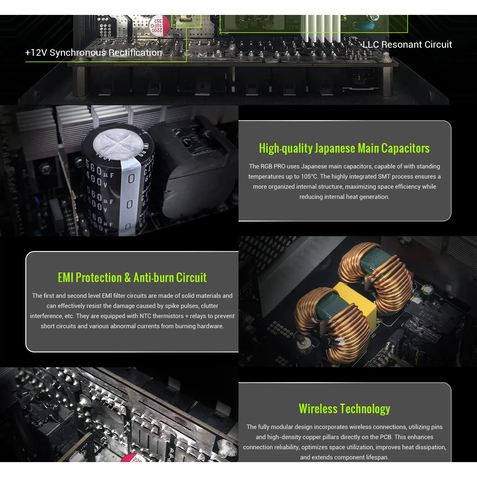 Блок живлення GameMax RGB PRO 750G UA